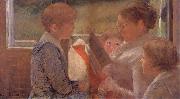 Mary readinf for her grandchildren Mary Cassatt